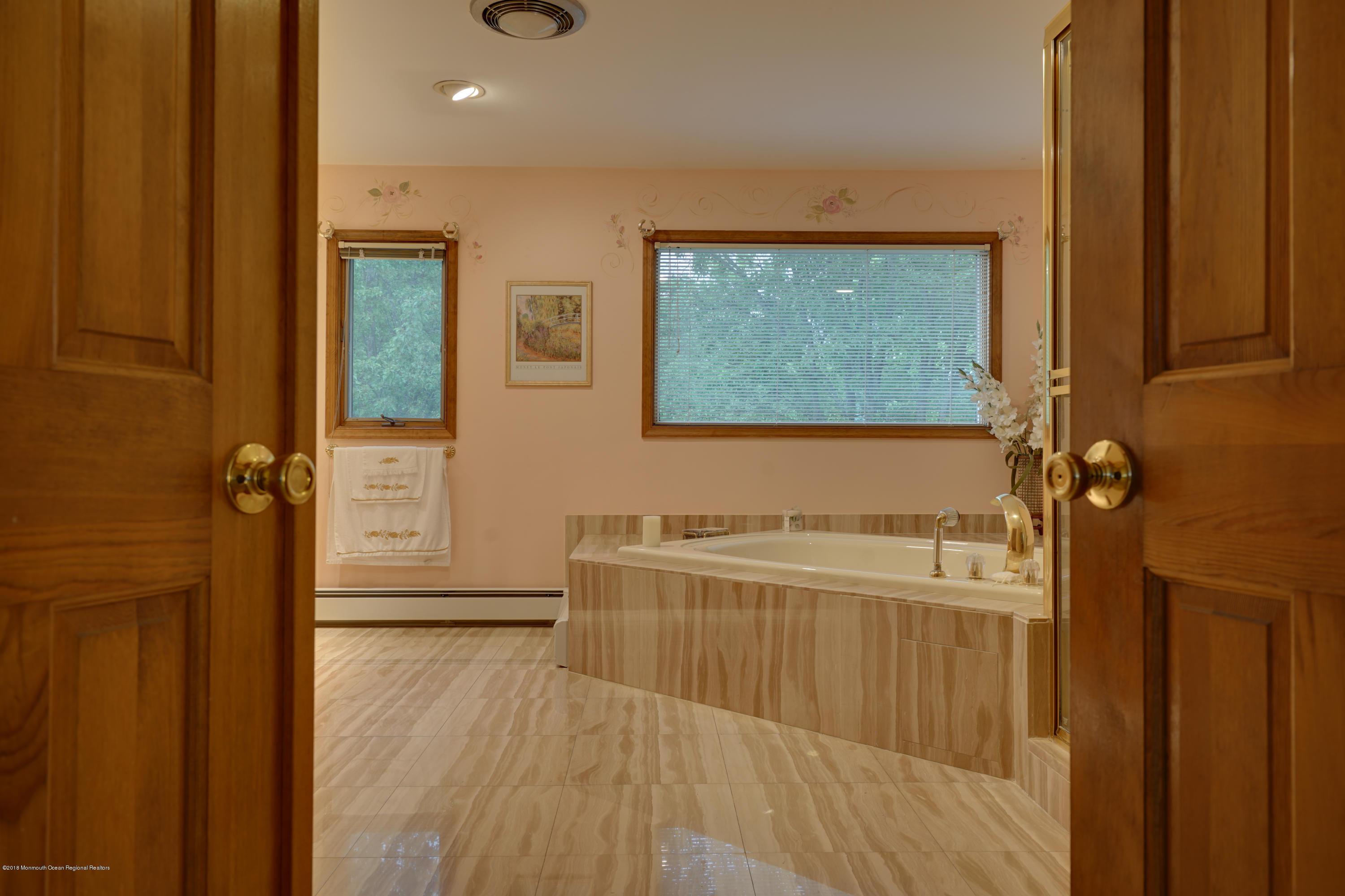 18 Riverside Lane Holmdel, NJ 07733 - Photo 32 of 53 Master Bath Features Marble Throughout