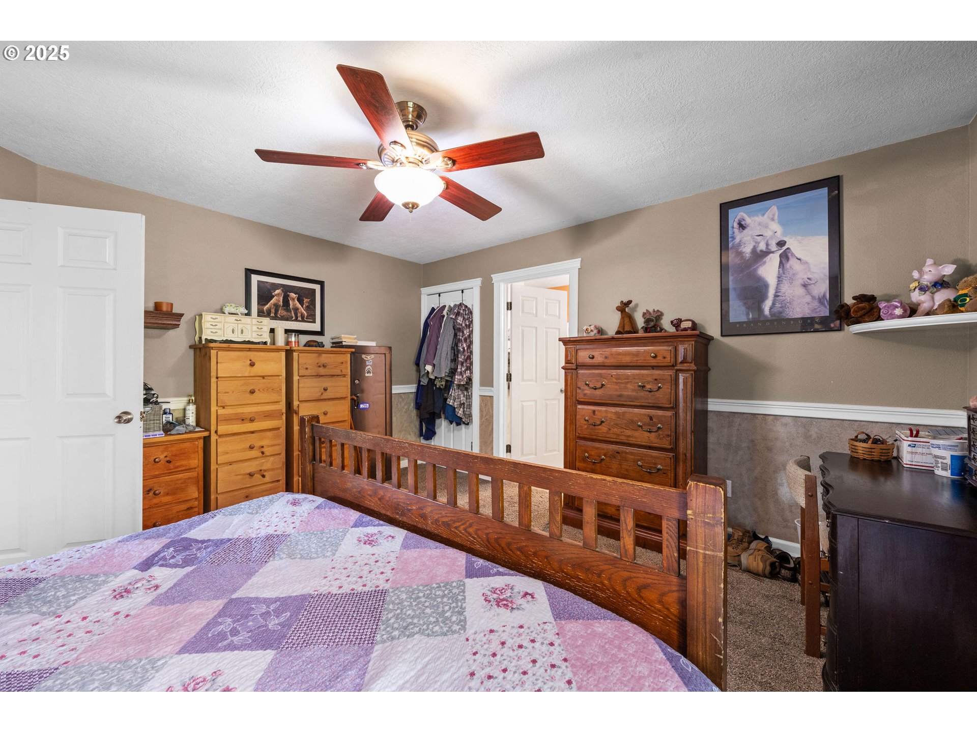 1390 Swedetown Road Clatskanie, OR 97016 - Photo 14 of 42 a bedroom with furniture and a window