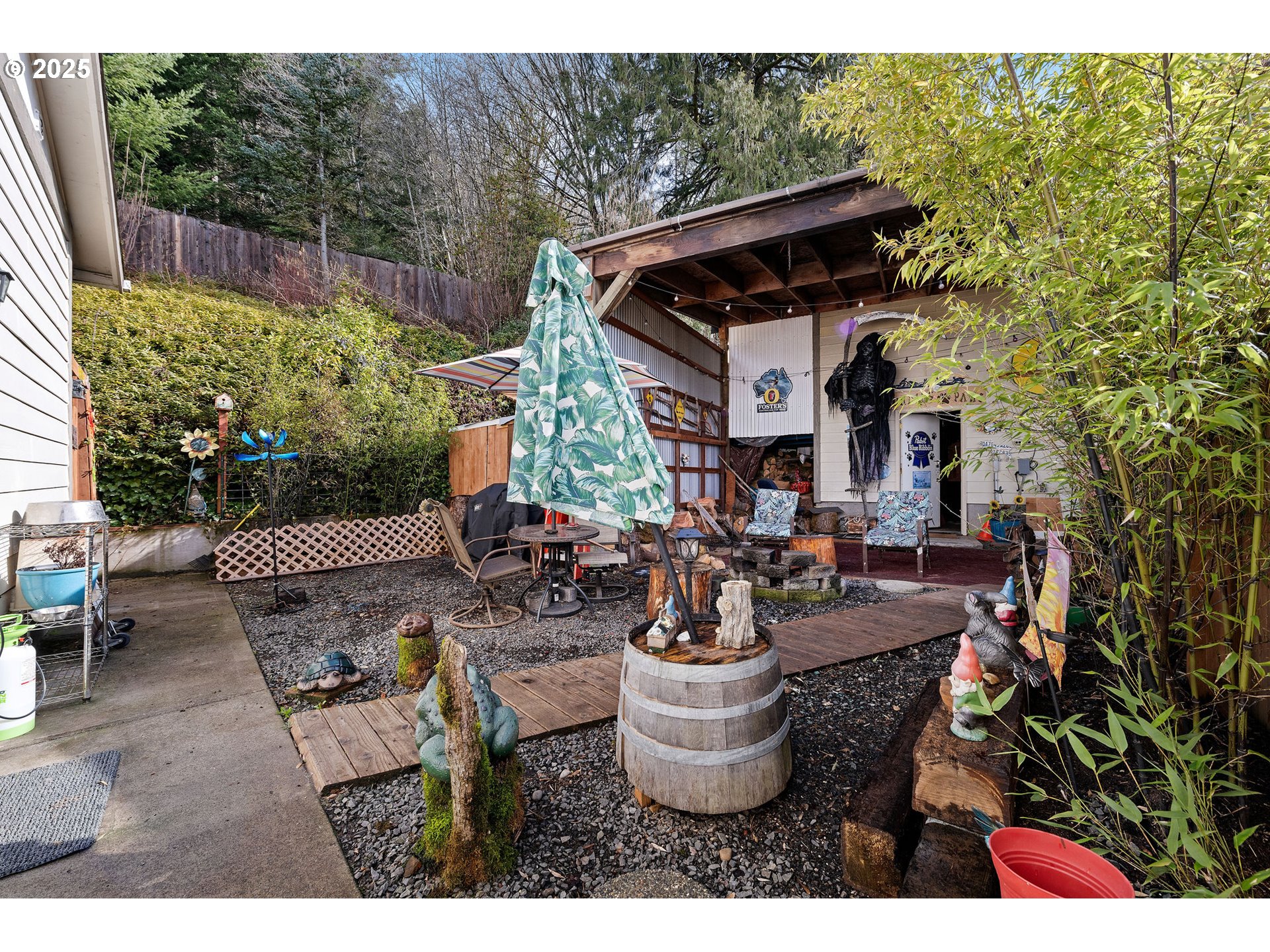 1390 Swedetown Road Clatskanie, OR 97016 - Photo 30 of 42 a view of outdoor space yard and patio
