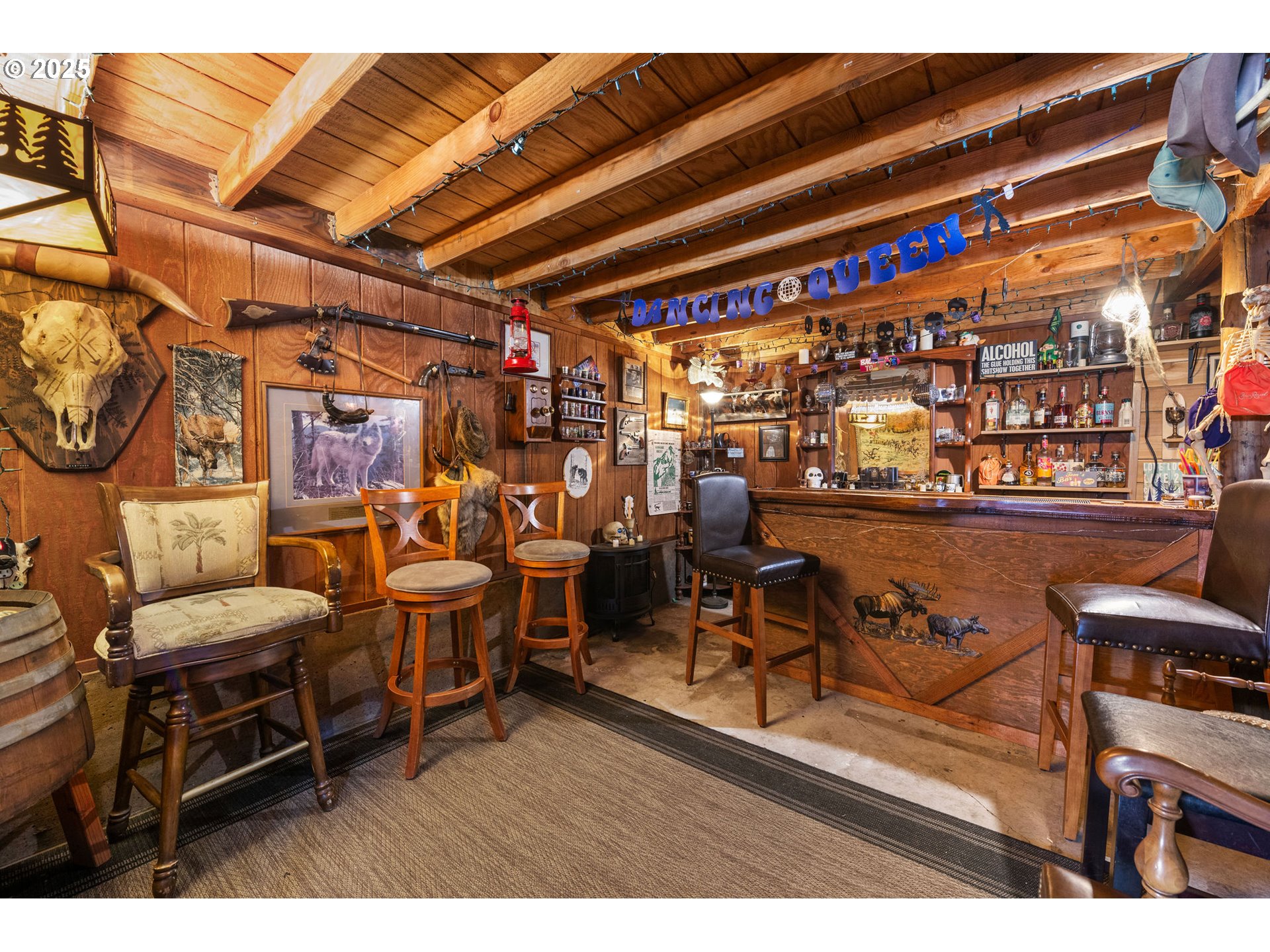 1390 Swedetown Road Clatskanie, OR 97016 - Photo 35 of 42 a view of a chairs and tables in a patio