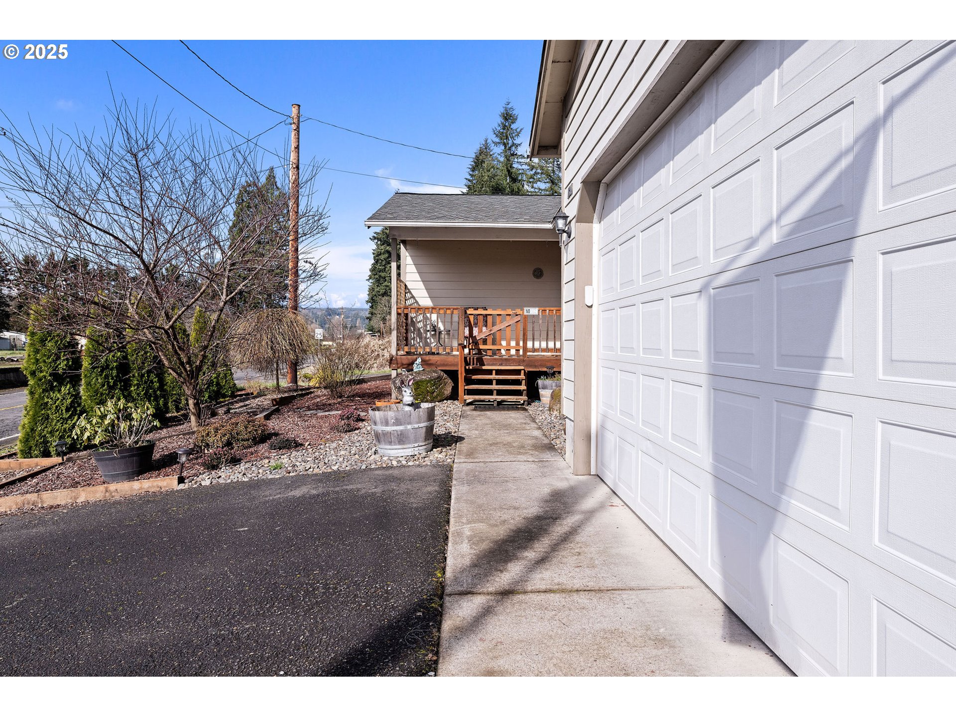 1390 Swedetown Road Clatskanie, OR 97016 - Photo 4 of 42 a view of a patio with table and chairs and potted plants