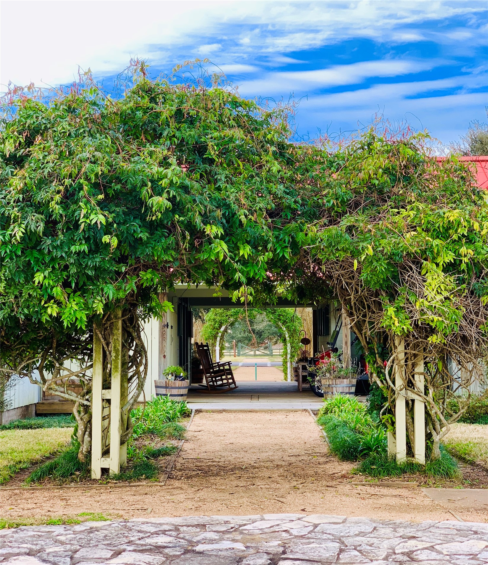 31119 Riverlake Road Fulshear, TX 77441 - Photo 17 of 27 The back of the Club House in Fulbrook, pull up a rocking chair and relax while on your walk.