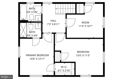 a picture of a book and a bed