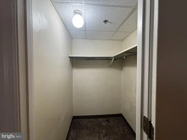 a view of storage and utility room