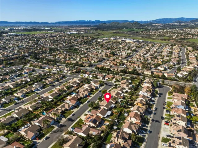 a view of city and ocean