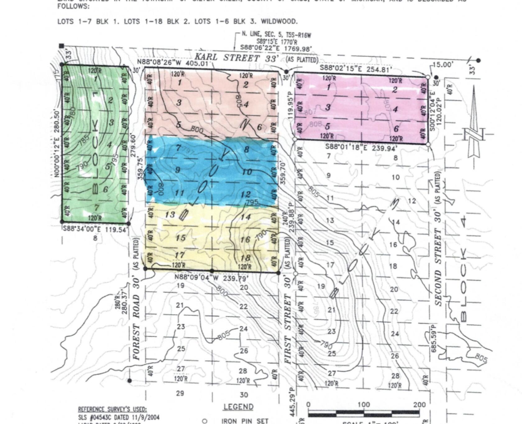 3 Forest Road Dowagiac, MI 49047 - Photo 13 of 13 PROPOSED PARCEL SPLIT