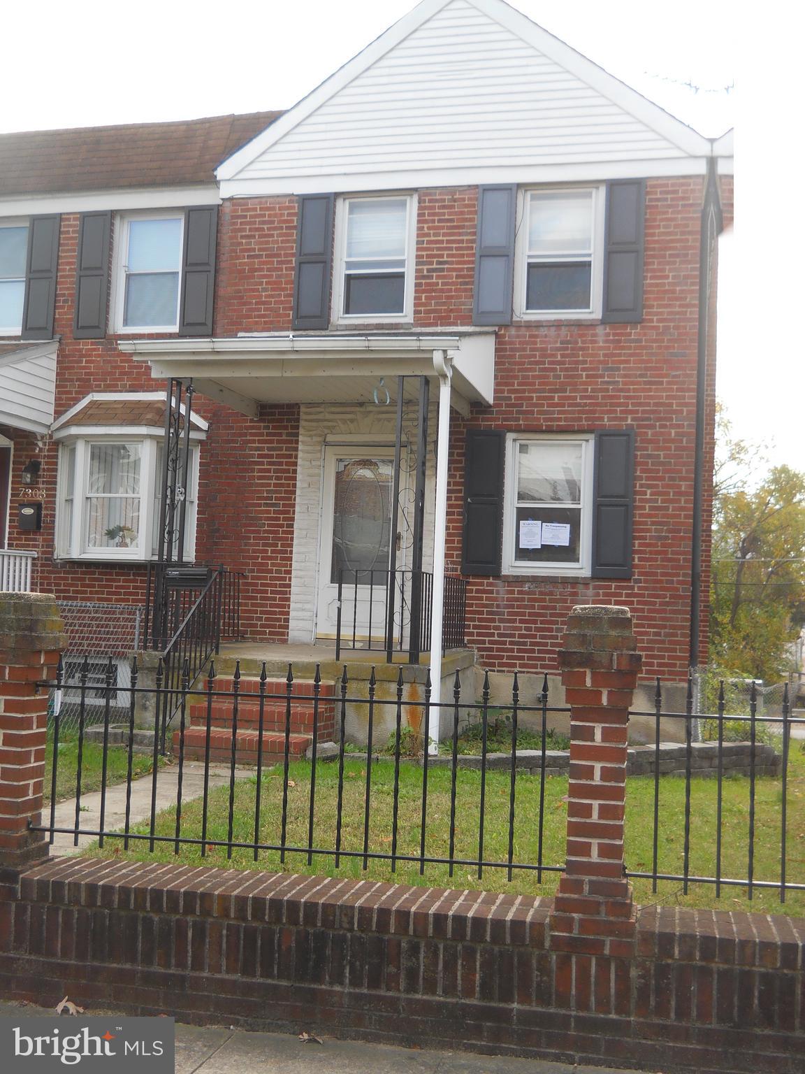 7301 Kirtley Road Baltimore, MD 21224 - Photo 1 of 14 Front of house