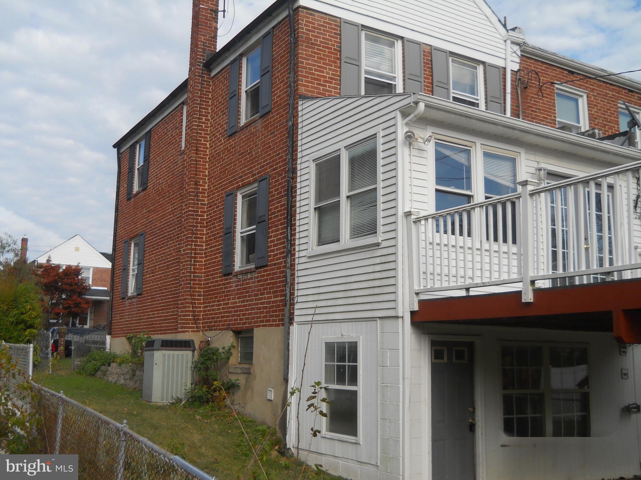 7301 Kirtley Road Baltimore, MD 21224 - Photo 12 of 14 Rear extension