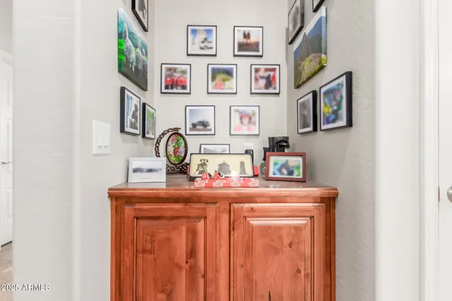 a view of a room with baby toys
