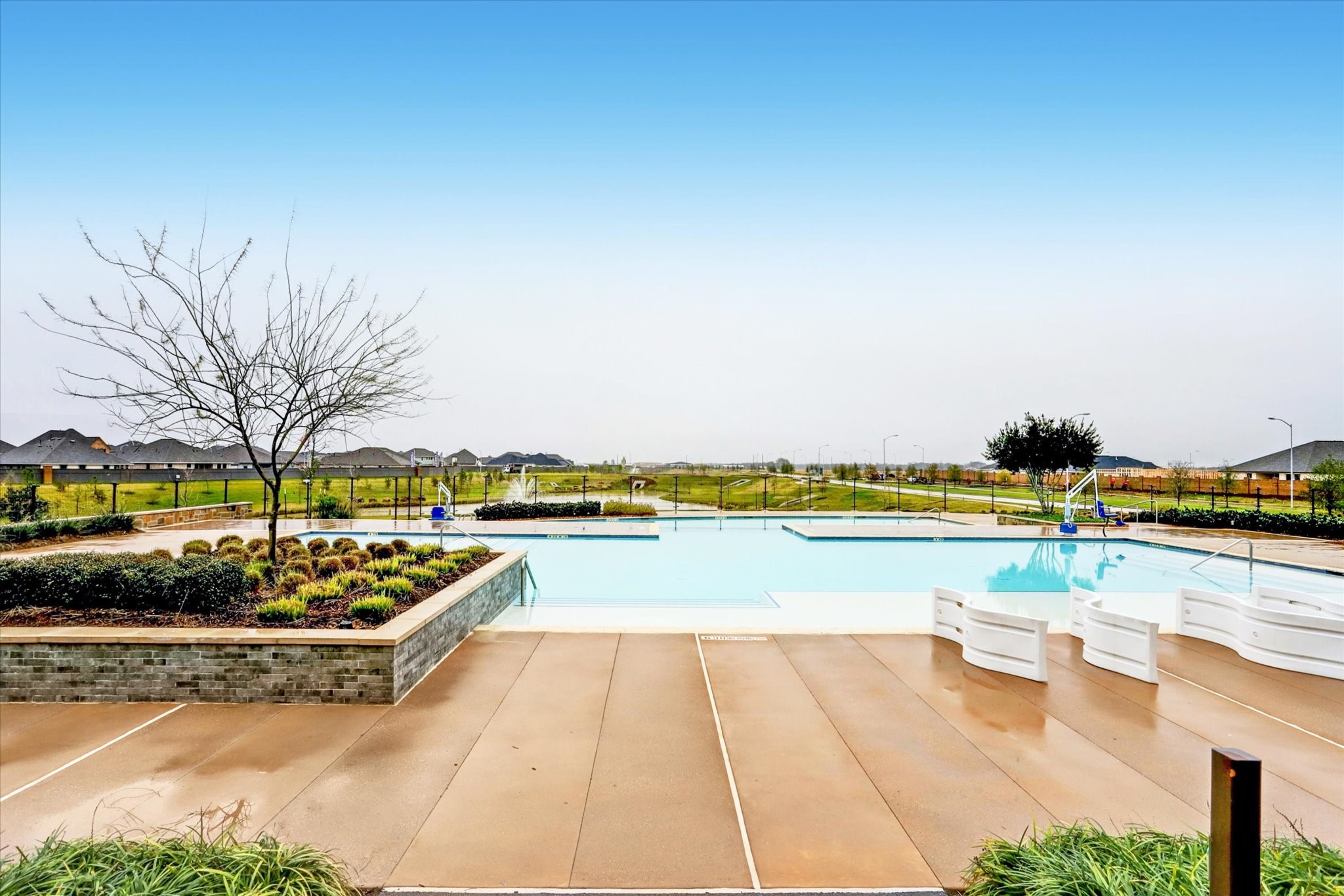 17218 Roxburgh Lake Lane Hockley, TX 77447 - Photo 34 of 36 a view of a swimming pool and an outdoor space