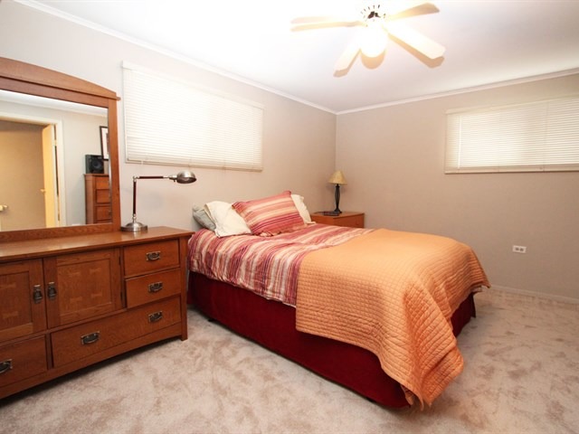 23 Crescent Road Lake Zurich, IL 60047 - Photo 10 of 18 a bedroom with a bed and a dresser