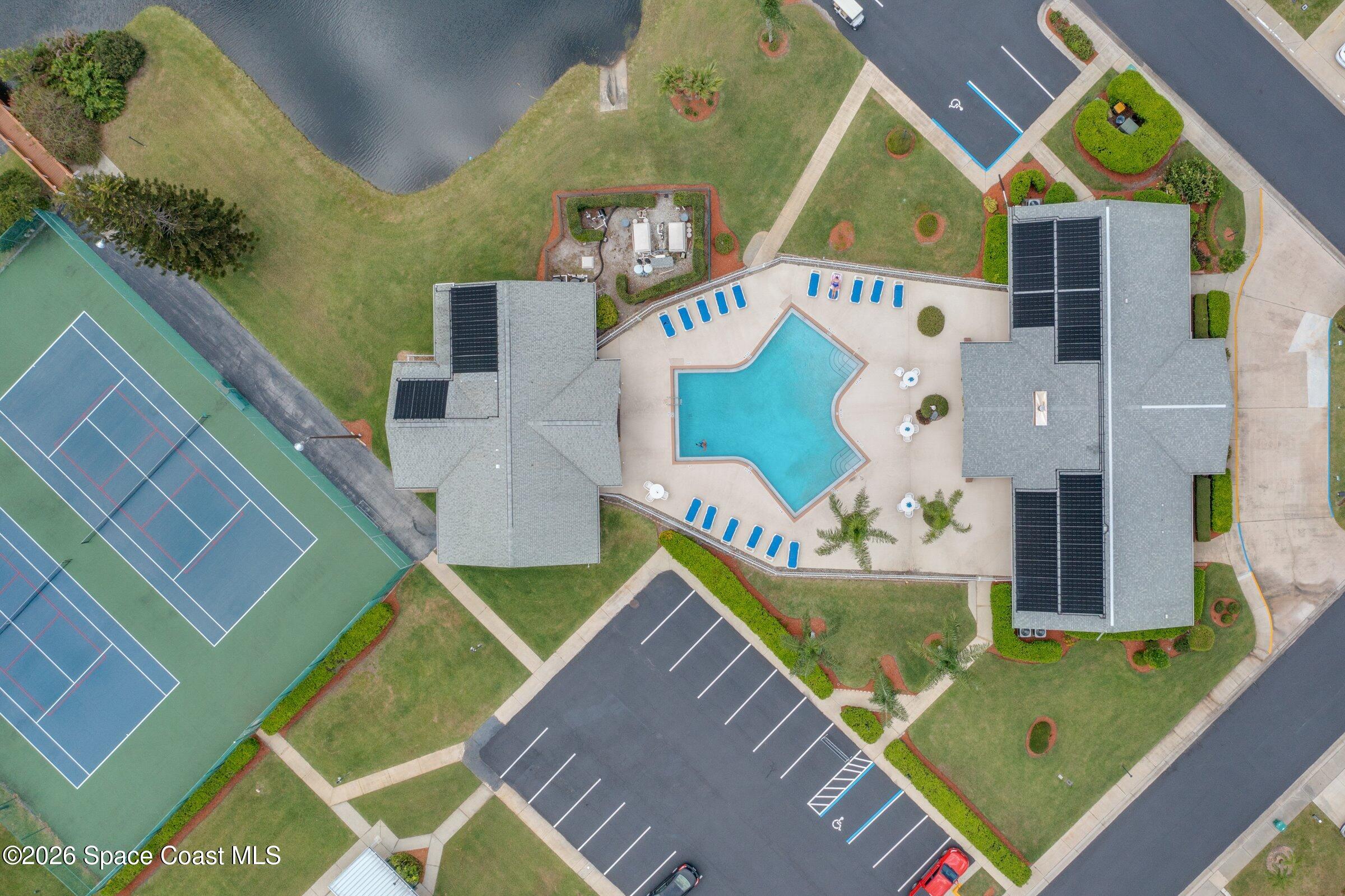 934 South Fork Circle Melbourne, FL 32901 - Photo 49 of 60 an aerial view of a house
