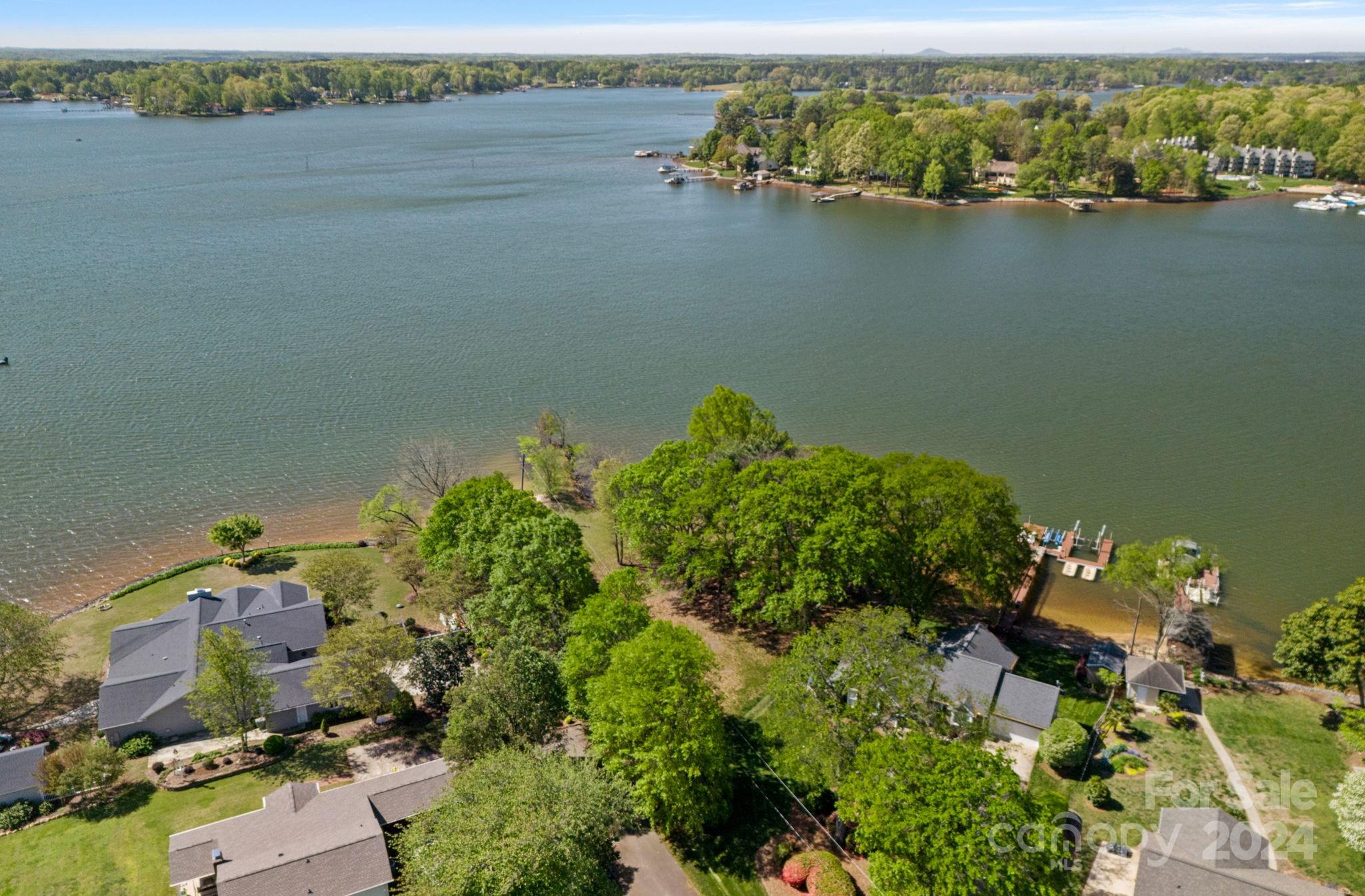 1 Primm Road Denver, NC 28037 - Photo 16 of 23 an aerial view of a house with a lake view