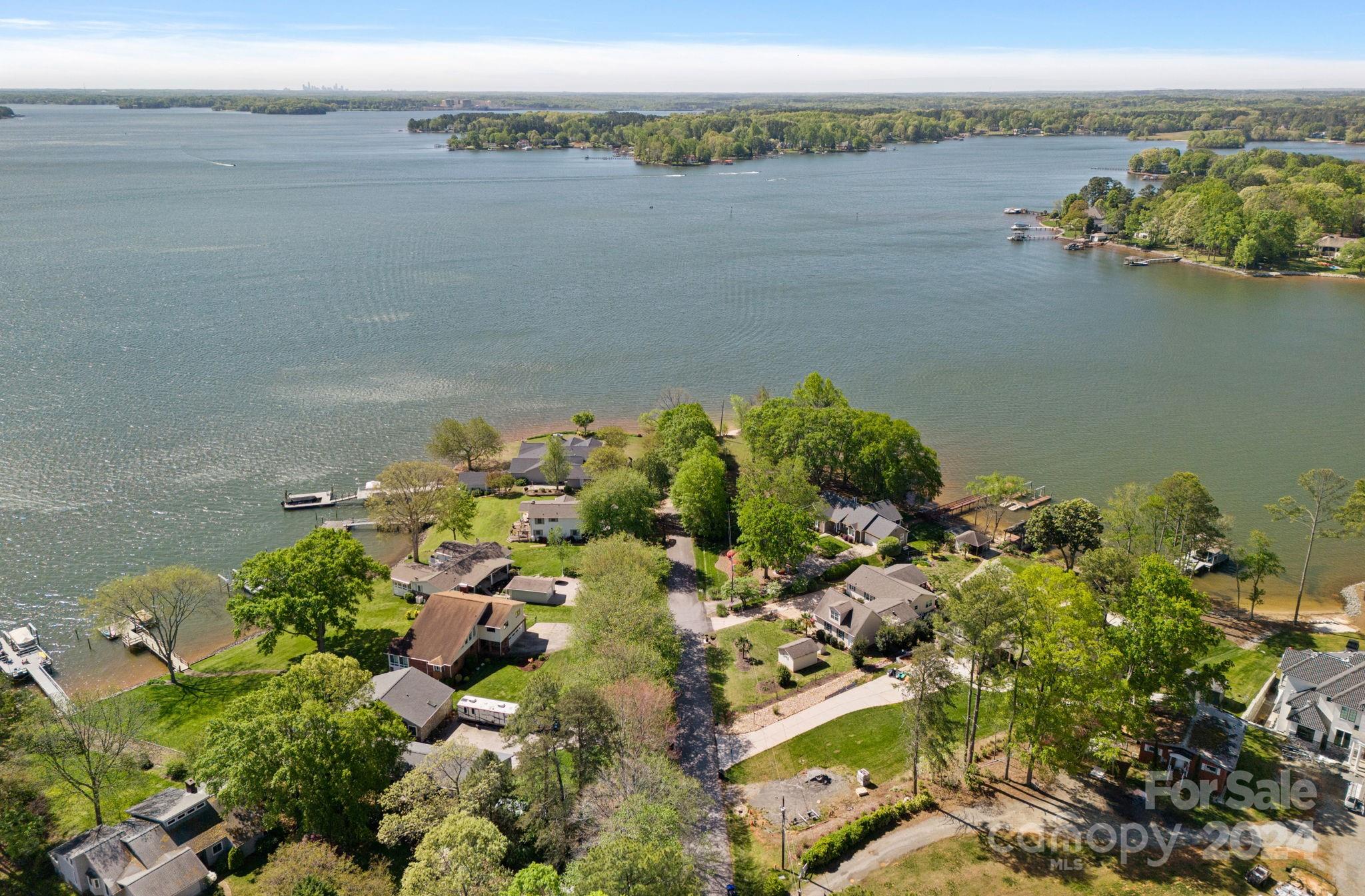 1 Primm Road Denver, NC 28037 - Photo 6 of 23 a view of a lake with a mountain in the background
