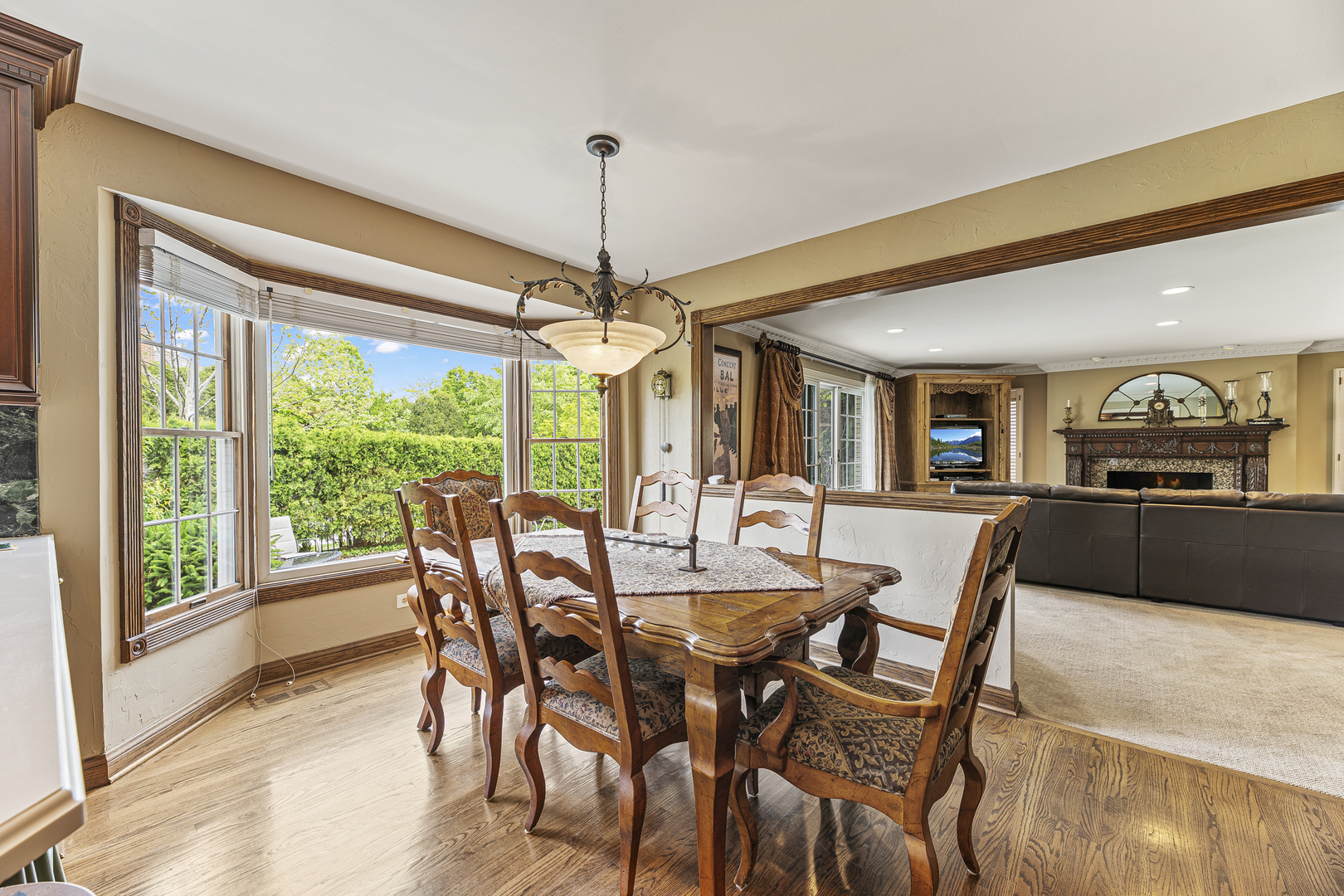 2308 Indian Ridge Drive Glenview, IL 60026 - Photo 13 of 60 a view of a dining room with furniture window and outside view