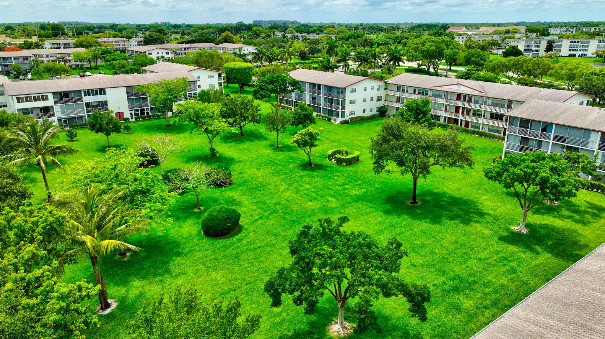 374 Brighton I, Unit 374 Boca Raton, FL 33434 - Photo 51 of 83 Aerial Views of the Corner Unit