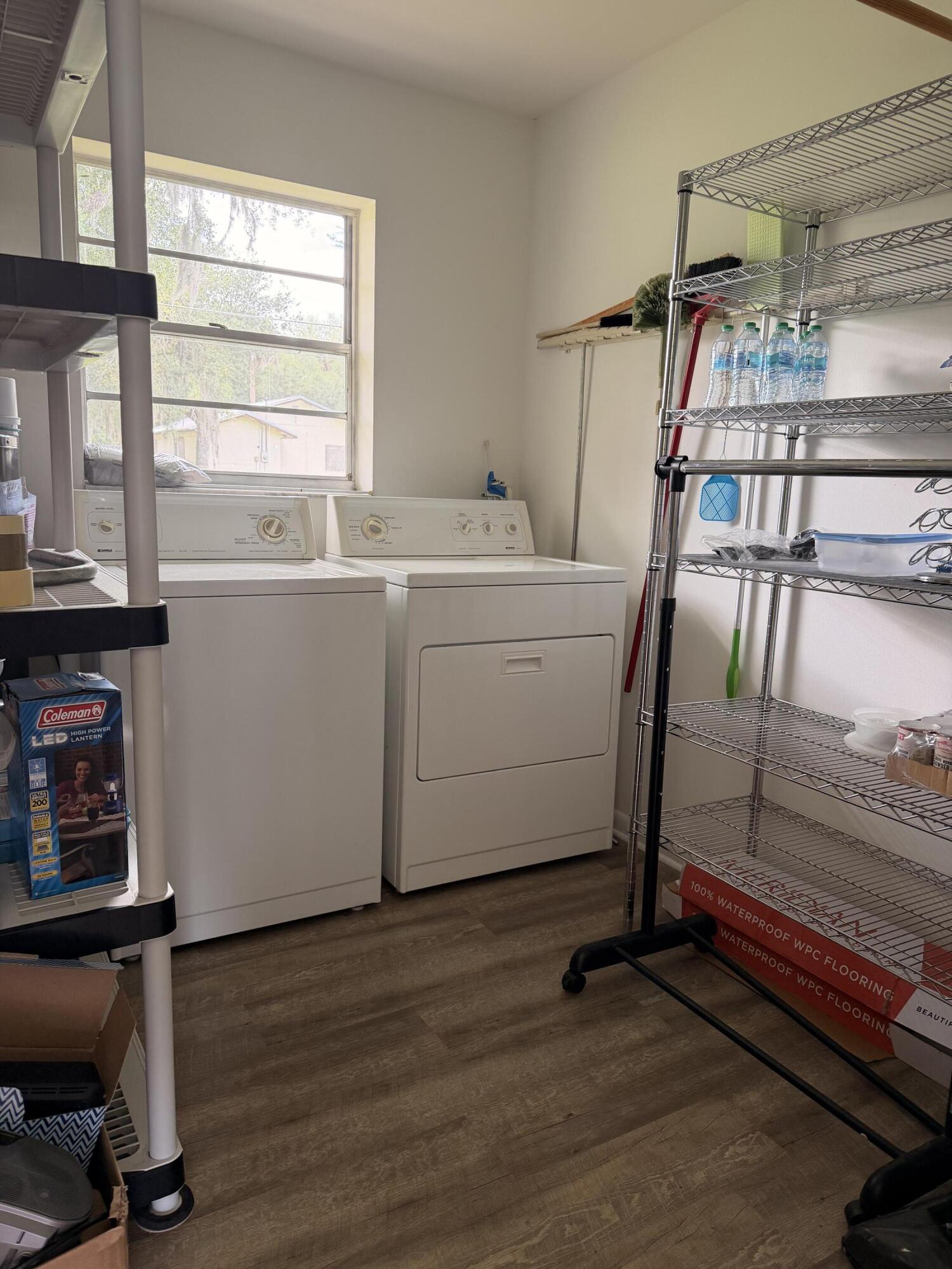 3283 Southwest 20th Street Okeechobee, FL 34974 - Photo 8 of 19 a view of a room with gym equipment and a window