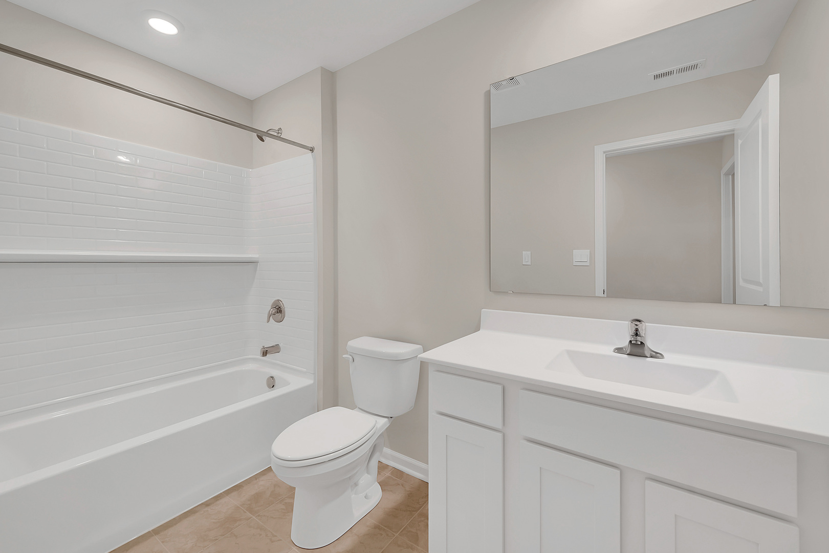 6720 Applegate Drive Plainfield, IL 60586 - Photo 17 of 17 a bathroom with a sink toilet and shower