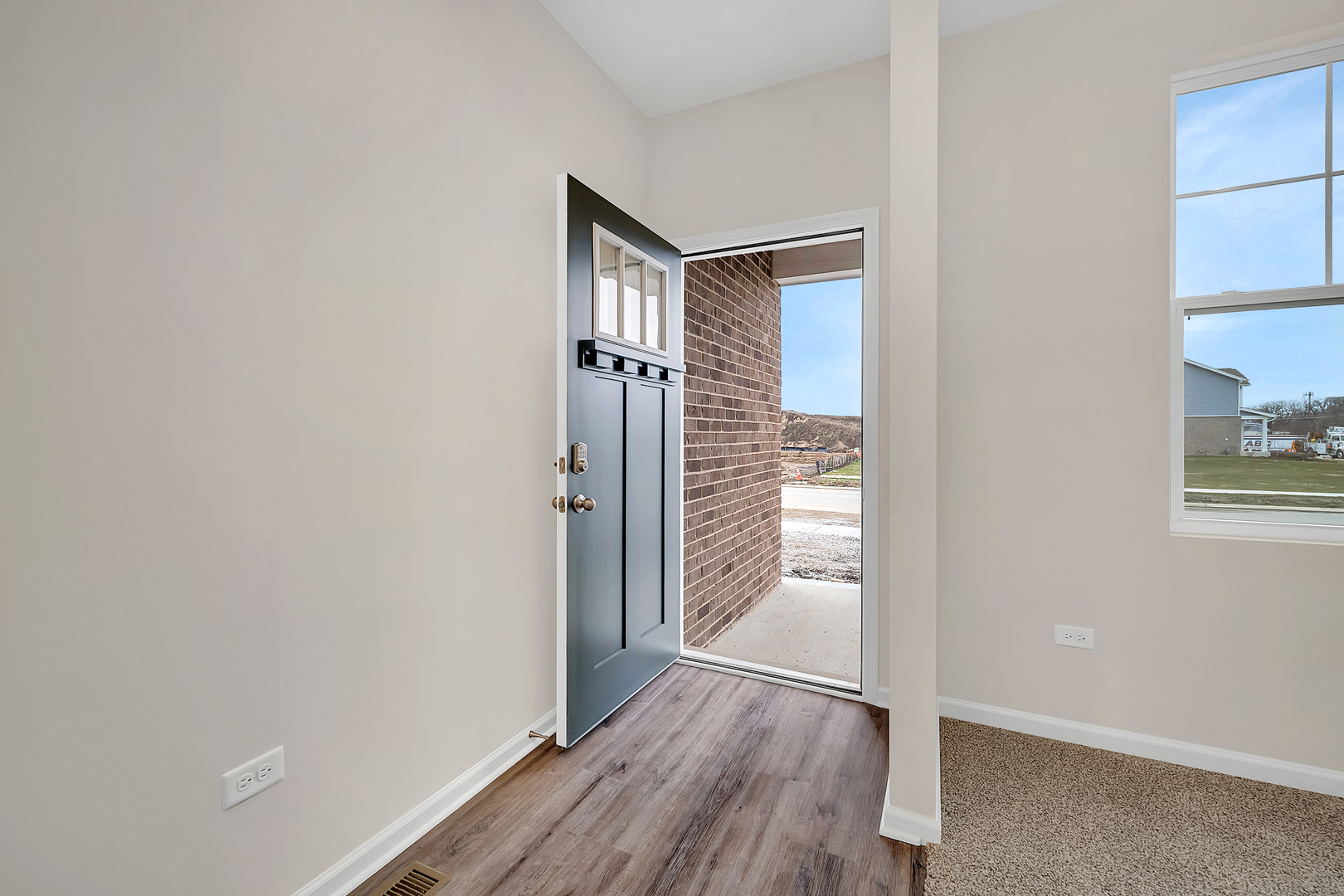 6720 Applegate Drive Plainfield, IL 60586 - Photo 3 of 17 wooden floor in an empty room
