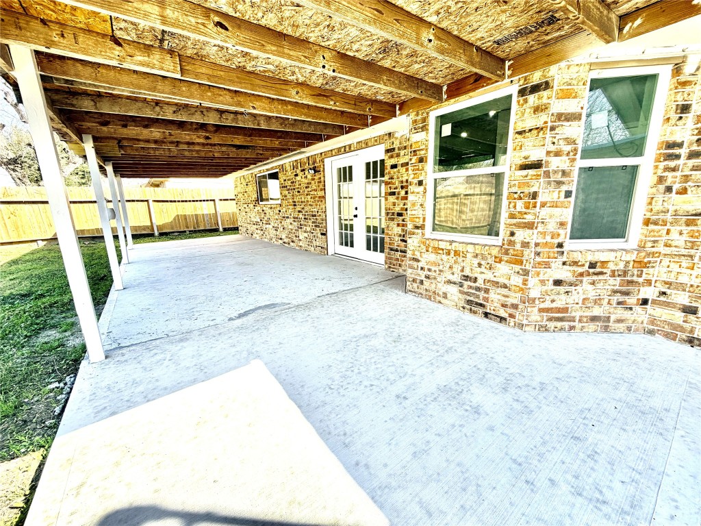 1710 Beaver Bend Road Houston, TX 77088 - Photo 32 of 32 a view of a porch with a patio