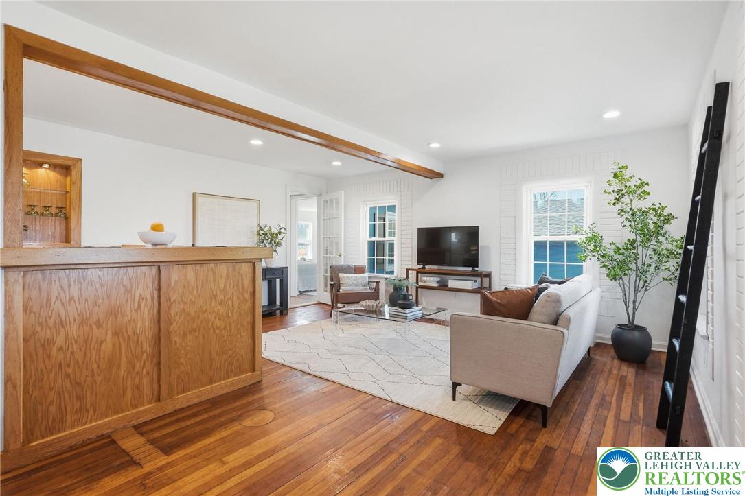 292 Walter Road Chalfont, PA 18914 - Photo 12 of 35 a living room with furniture and a flat screen tv
