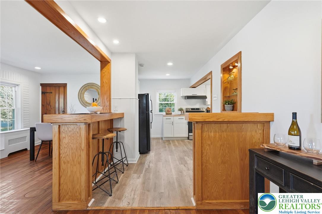 292 Walter Road Chalfont, PA 18914 - Photo 13 of 35 a view of a kitchen with furniture and wooden floor