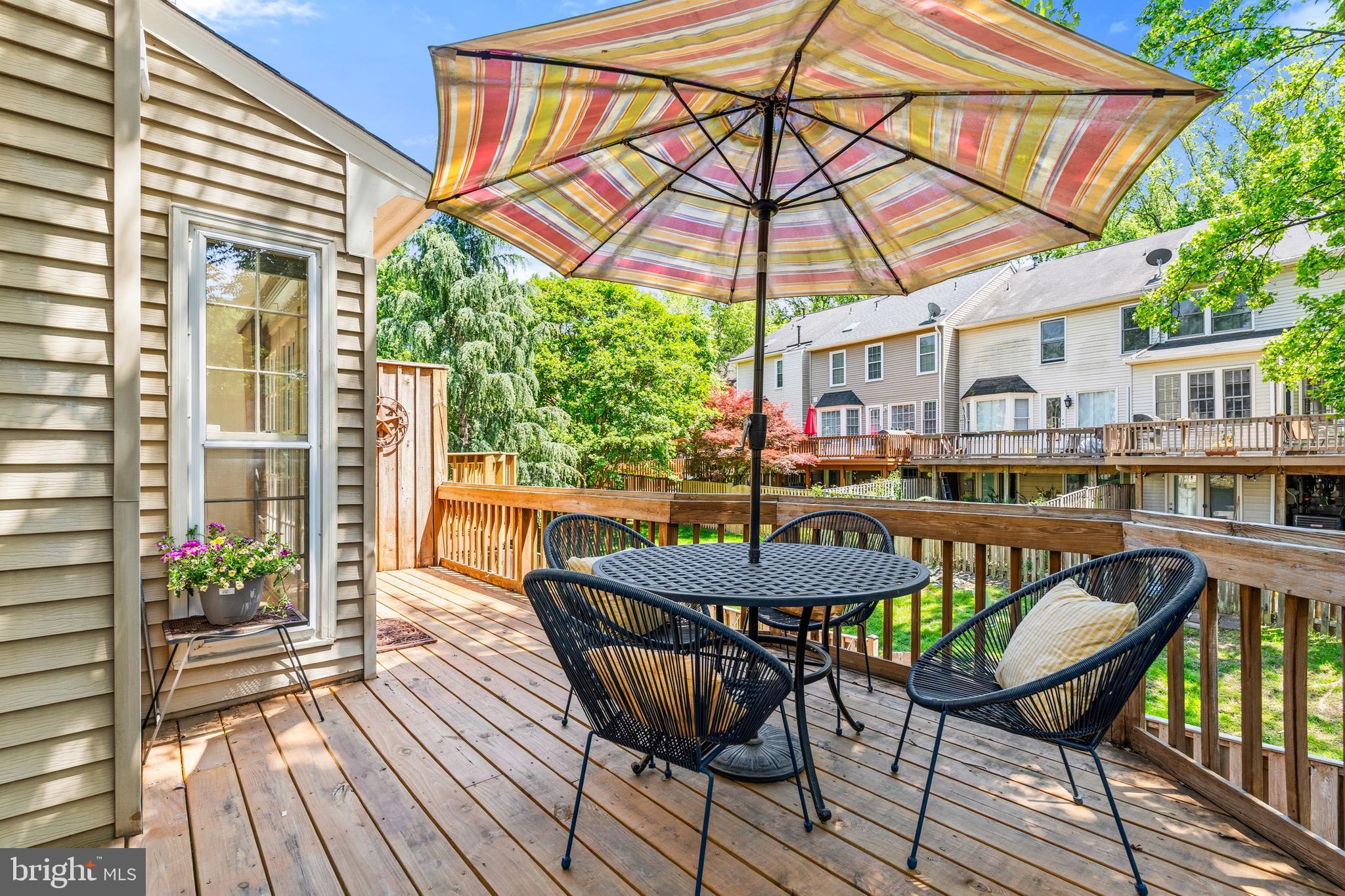 6518 Milva Lane Springfield, VA 22150 - Photo 22 of 55 Private deck perfect for outdoor gatherings