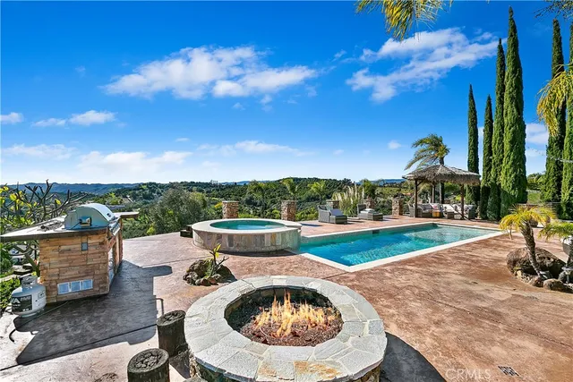 a view of an outdoor space and yard