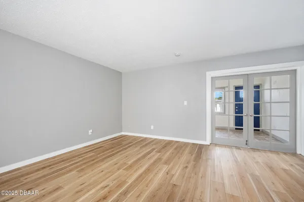 wooden floor in an empty room
