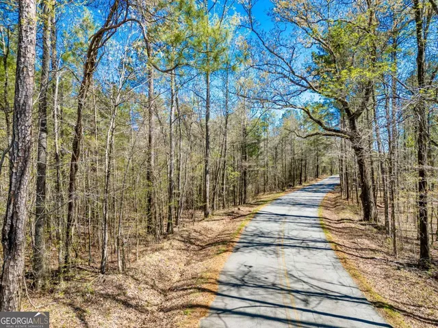 a view of a backyard of the house