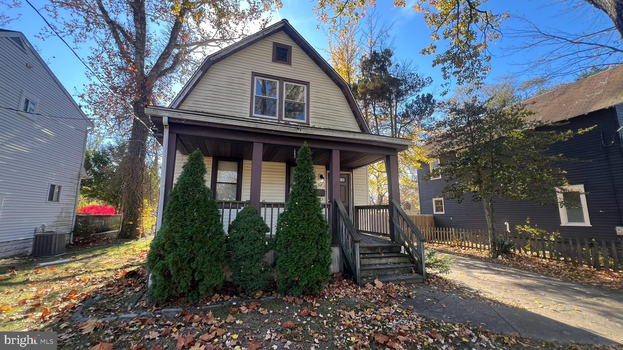 58 Chews Landing Road Clementon, NJ 08021 - Photo 3 of 21 a front view of a house with garden