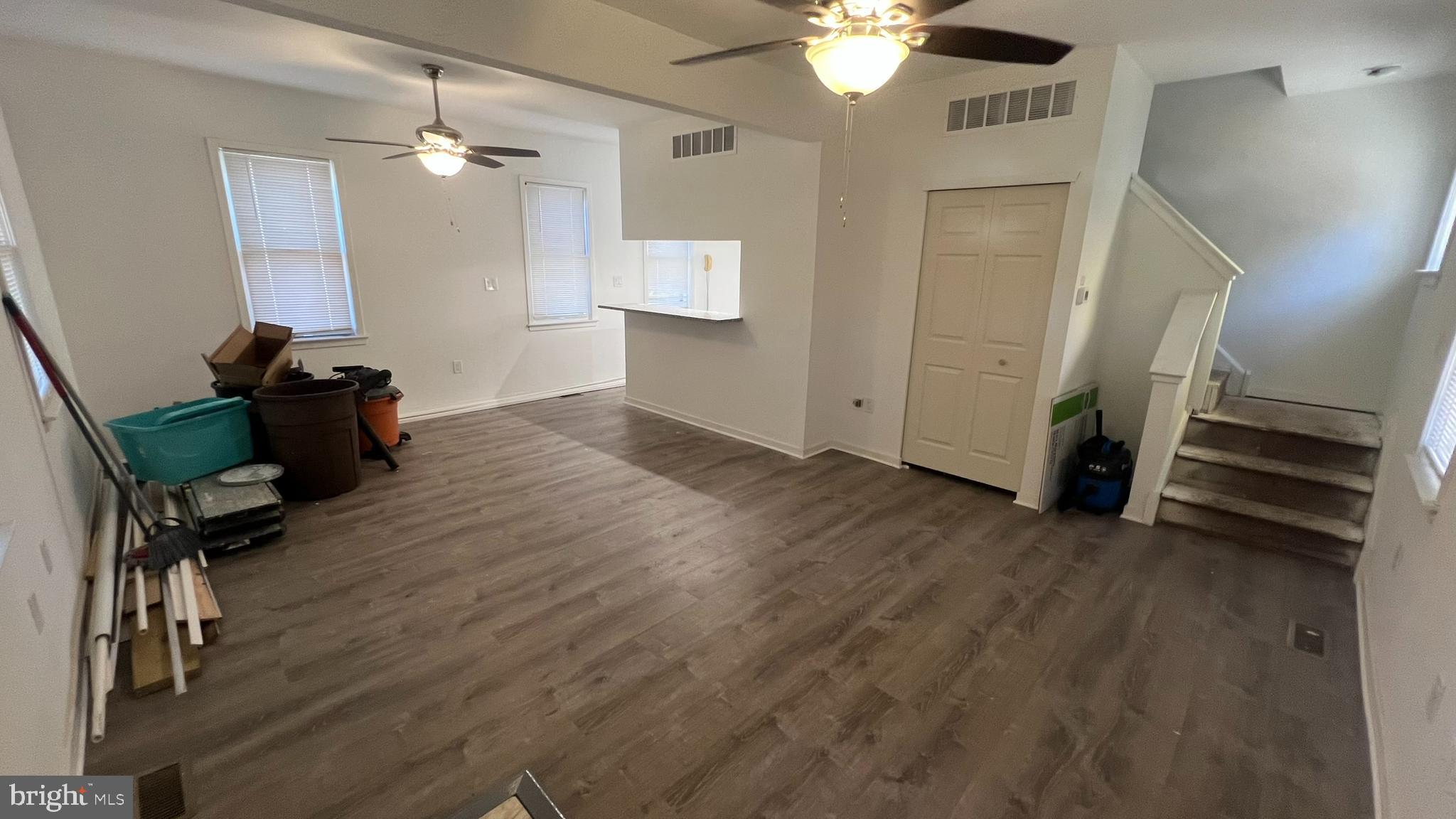 58 Chews Landing Road Clementon, NJ 08021 - Photo 5 of 21 wooden floor in an empty room with a window
