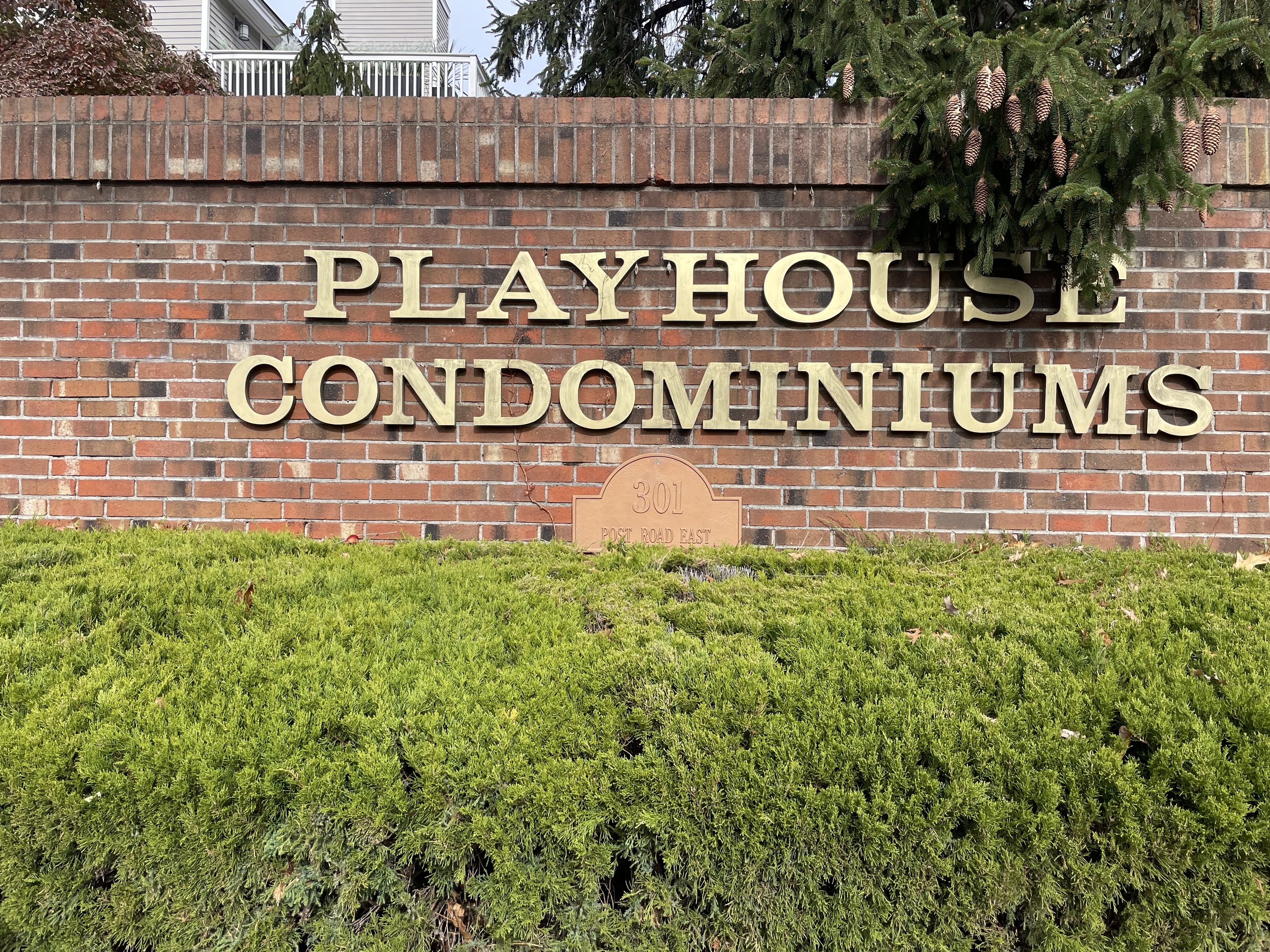 a view of outdoor space with wooden fence