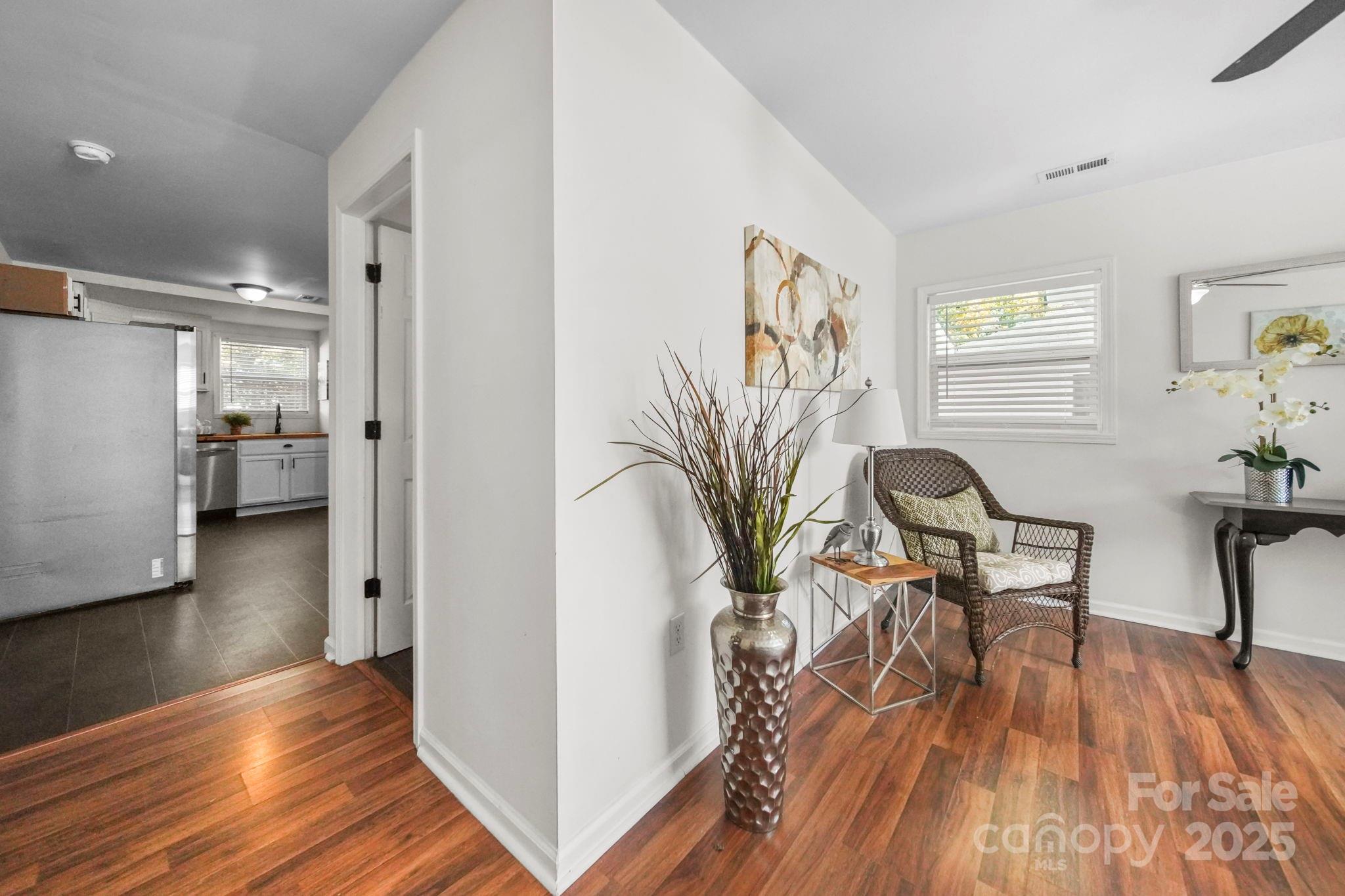 452 18th Street Cramerton, NC 28032 - Photo 9 of 35 a view of a room with wooden floor and furniture