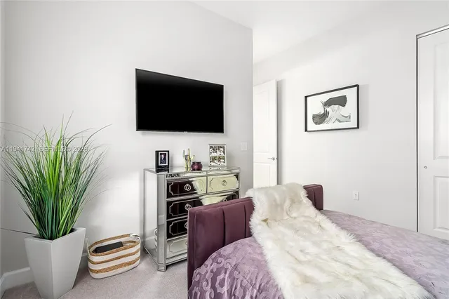 a view of a park with a slide