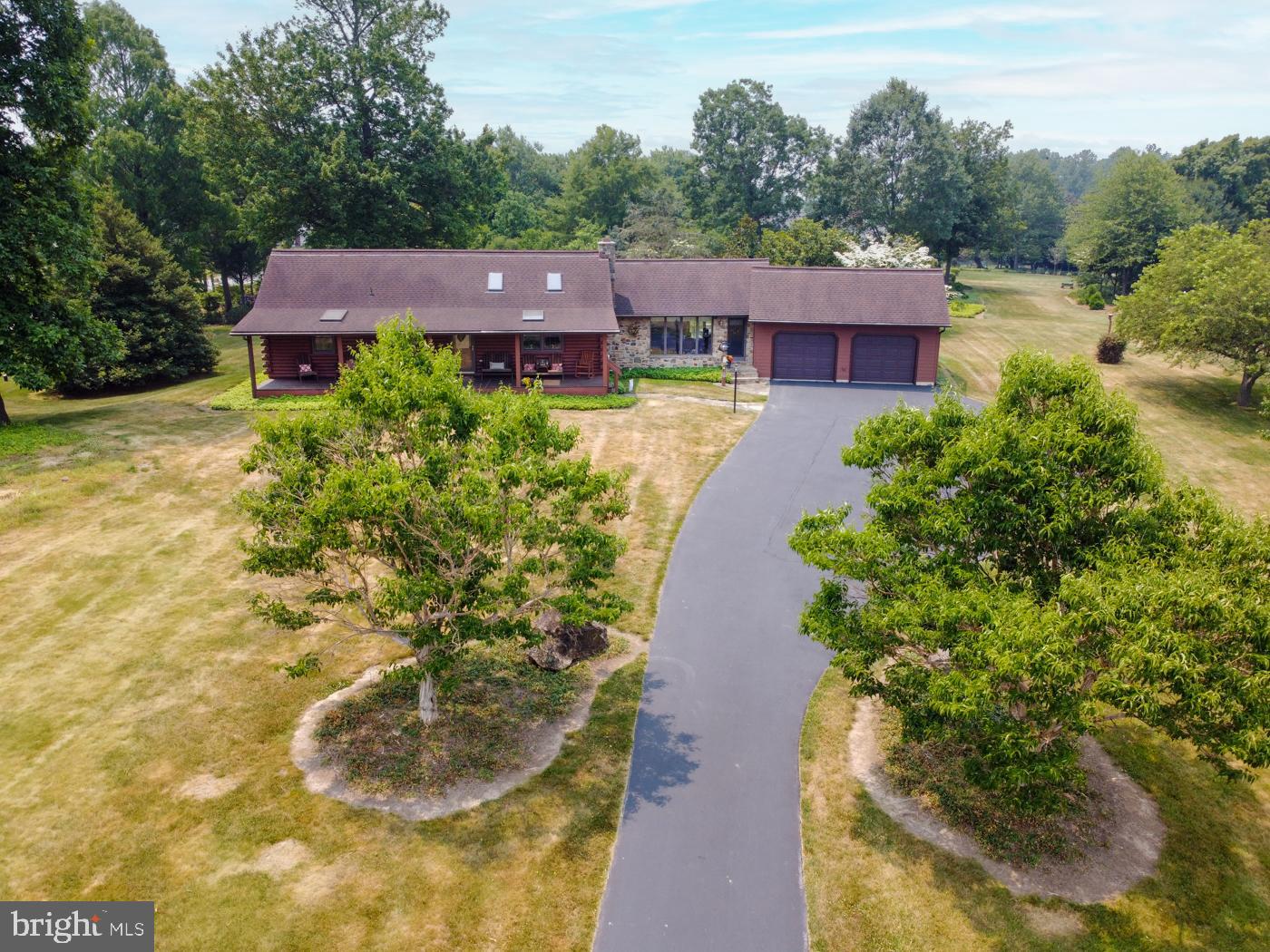 801 North Reeds Road Downingtown, PA 19335 - Photo 4 of 40 Overhead view of front of home