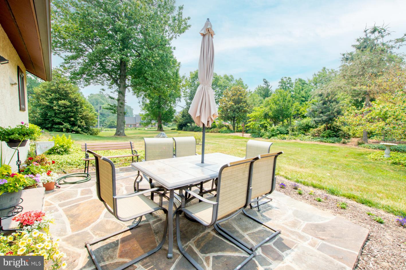 801 North Reeds Road Downingtown, PA 19335 - Photo 10 of 40 Rear patio and yard