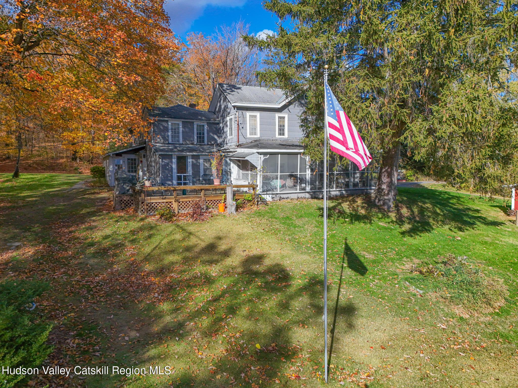 167 Patterson Road West Camp, NY 12490 - Photo 28 of 43 a view of a house with a yard and sitting area