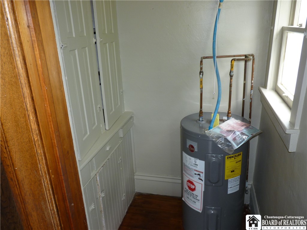 70 Pershing Avenue Jamestown, NY 14701 - Photo 23 of 34 Pantry with hot water tank for upper unit