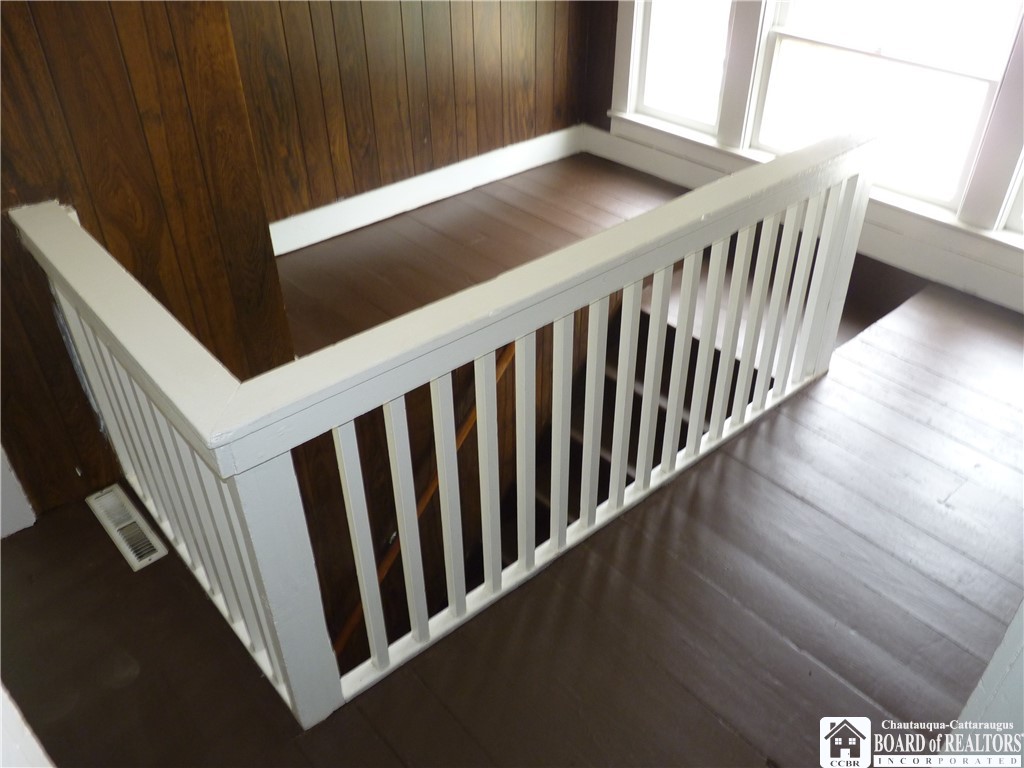 70 Pershing Avenue Jamestown, NY 14701 - Photo 26 of 34 Railing and stairway for seoncd and third floors