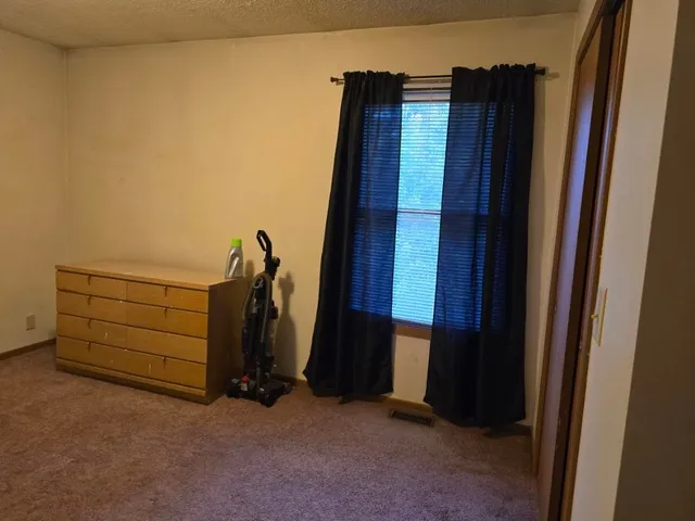 a view of a closet area