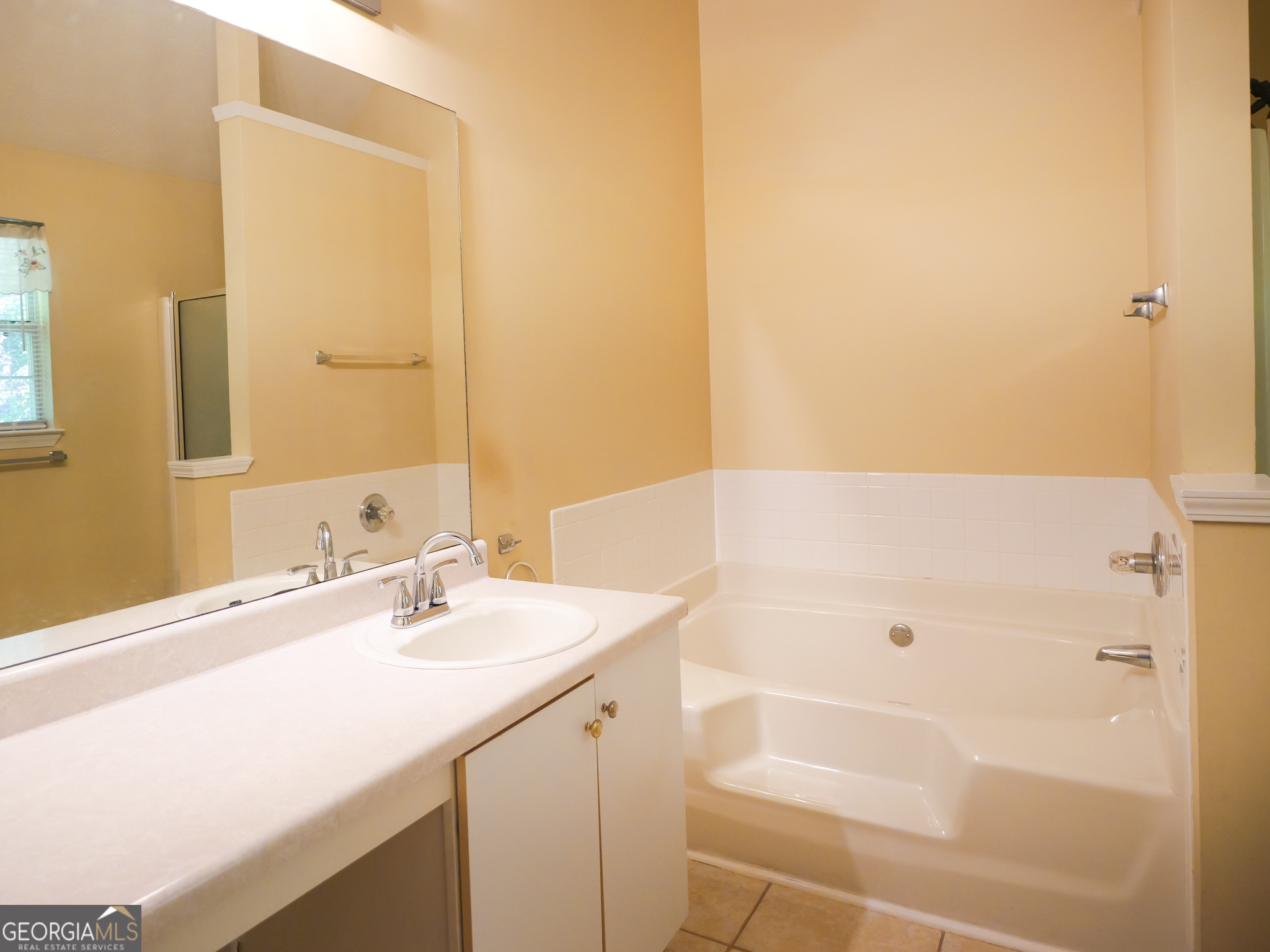 11036 Pebble Ridge Drive Hampton, GA 30228 - Photo 18 of 35 a bathroom with a sink and a bathtub