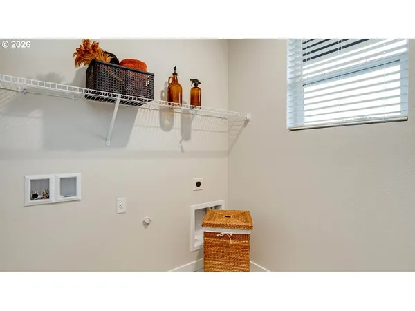 a room with furniture and a window