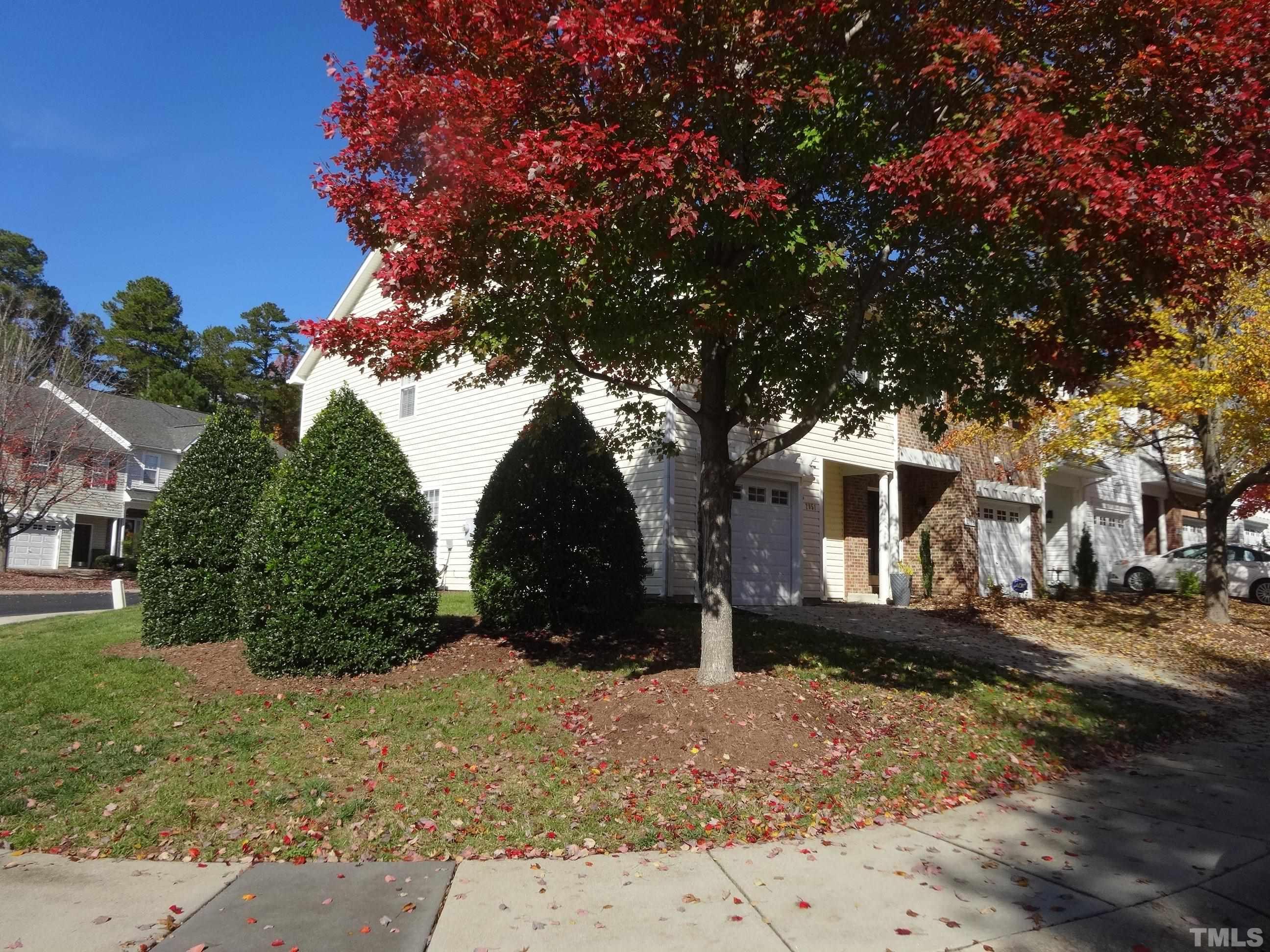 You'll enjoy the privacy afforded by the corner lot and mature landscaping!