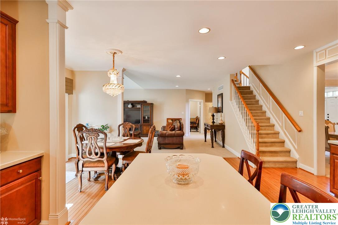 1991 Autumn Ridge Road Lower Macungie Township, PA 18062 - Photo 27 of 71 a view of a living room and dining room