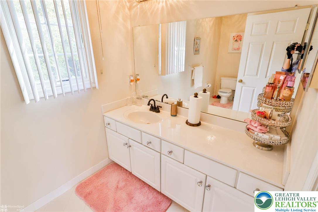 1991 Autumn Ridge Road Lower Macungie Township, PA 18062 - Photo 45 of 71 a bathroom with a sink and a mirror