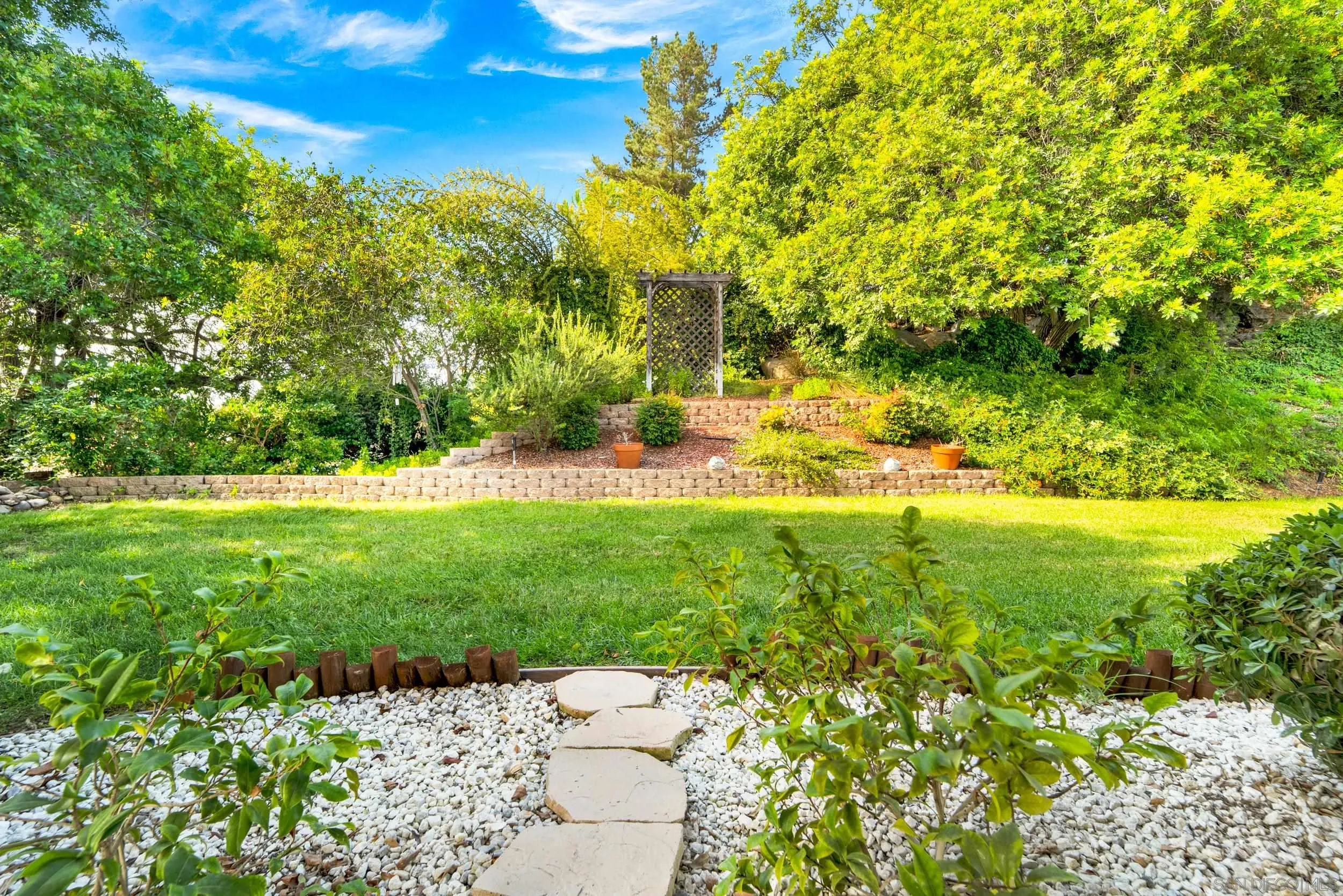 12424 Rios Road San Diego, CA 92128 - Photo 26 of 35 a view of yard with green space