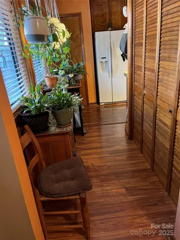 a view of outdoor seating space