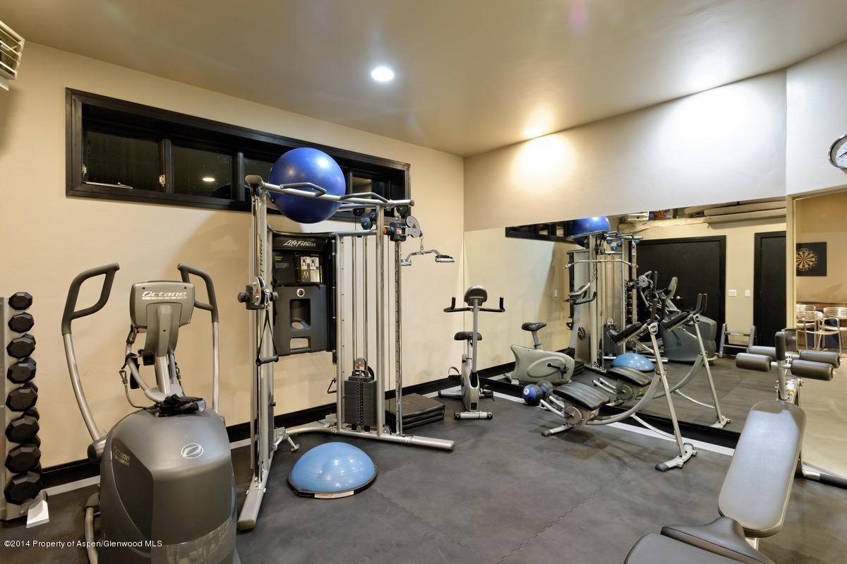 416 Moore Drive Aspen, CO 81611 - Photo 28 of 28 a view of a room with gym equipment