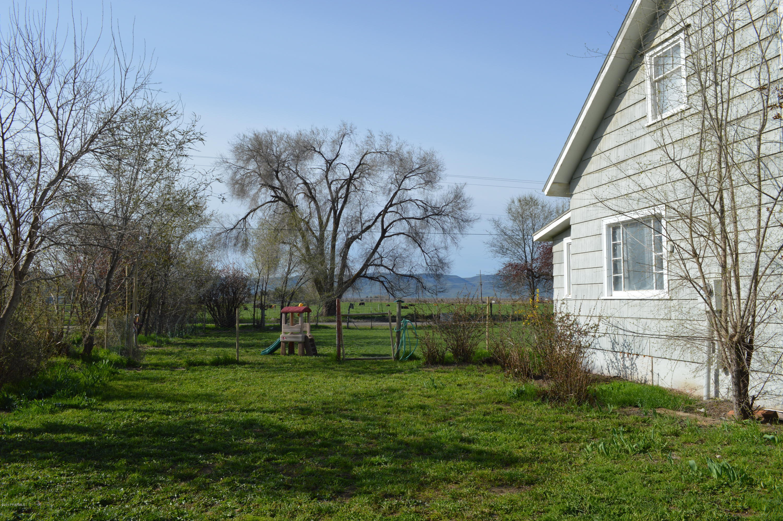 6941 McDonald Road Wapato, WA 98951 - Photo 23 of 24 a view of a backyard with large trees